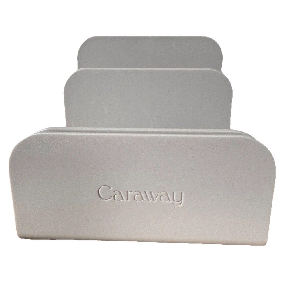 CARAWAY Pot Pan Lid Holder Organizer Storage Kitchen Beige Tan Magnetic Connect